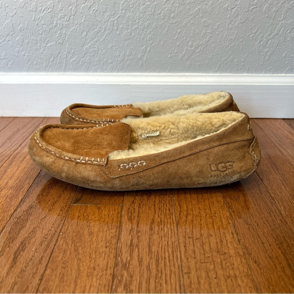Ugg Ansley Slipper House Shoes Slip On Women’s Size 10 Chestnut Brown - Picture 1 of 11